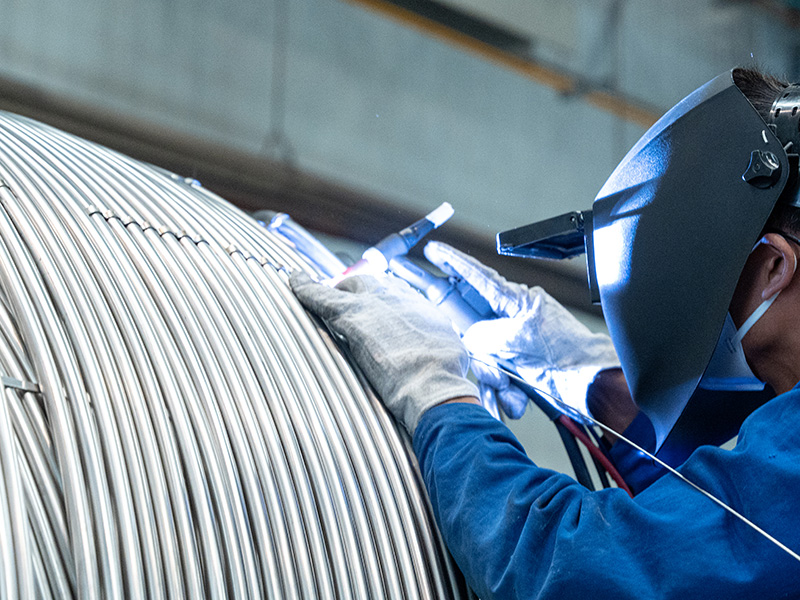 繞管換熱器，列管式換熱器，鋁制壓力容器